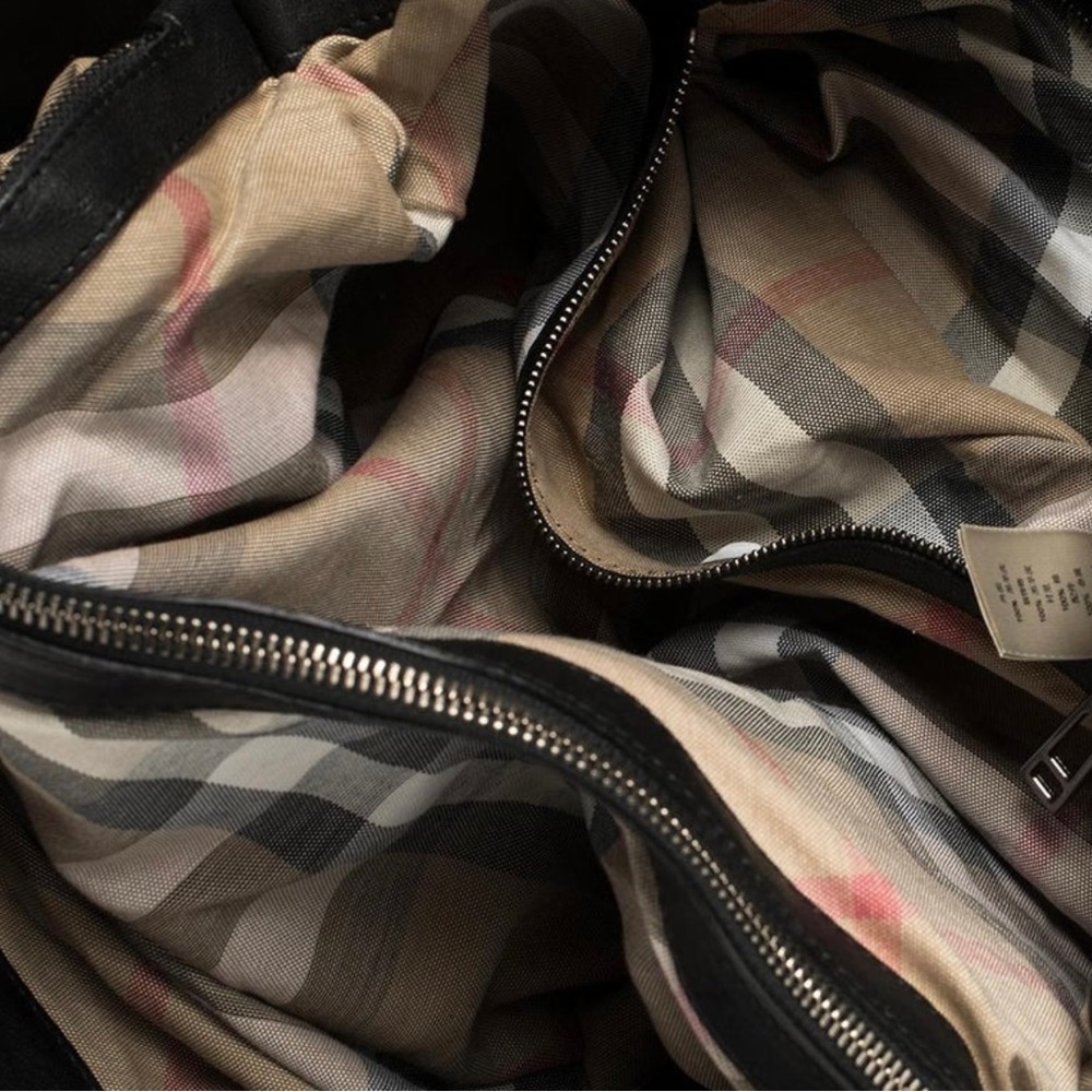 Burberry Knot Healy Leather Satchel - Picture 7 of 9